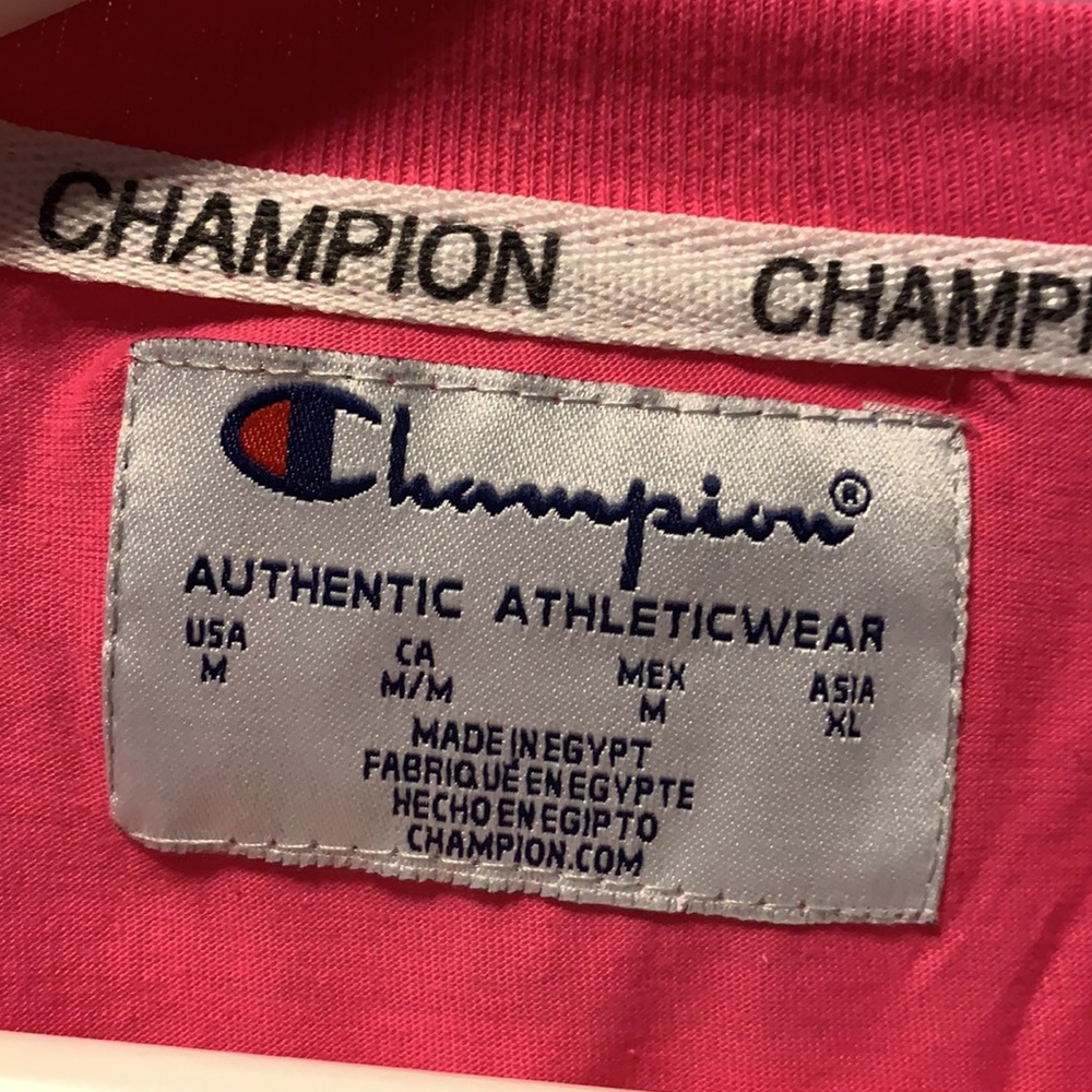 🆕 Champion “Peony Parade Pink” LS Crop Tops - Picture 9 of 16